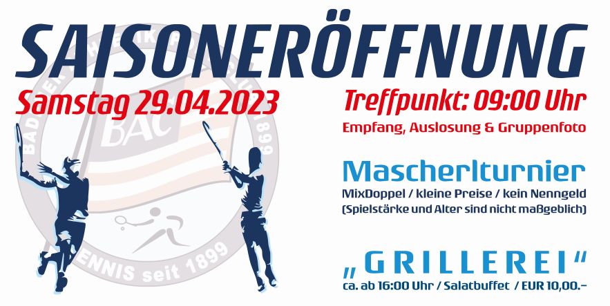 Mascherlturnier & Saisoneröffnungsfest